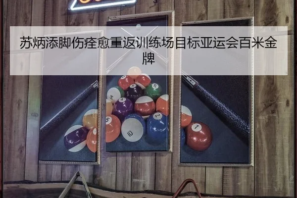 苏炳添脚伤痊愈重返训练场目标亚运会百米金牌